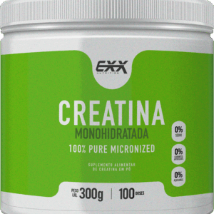 Creatina Monohidratada 100% Pura - EXX