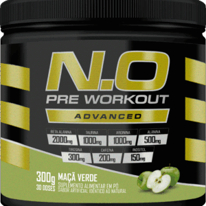 N.O Pré Workout - Maçã Verde - EXX